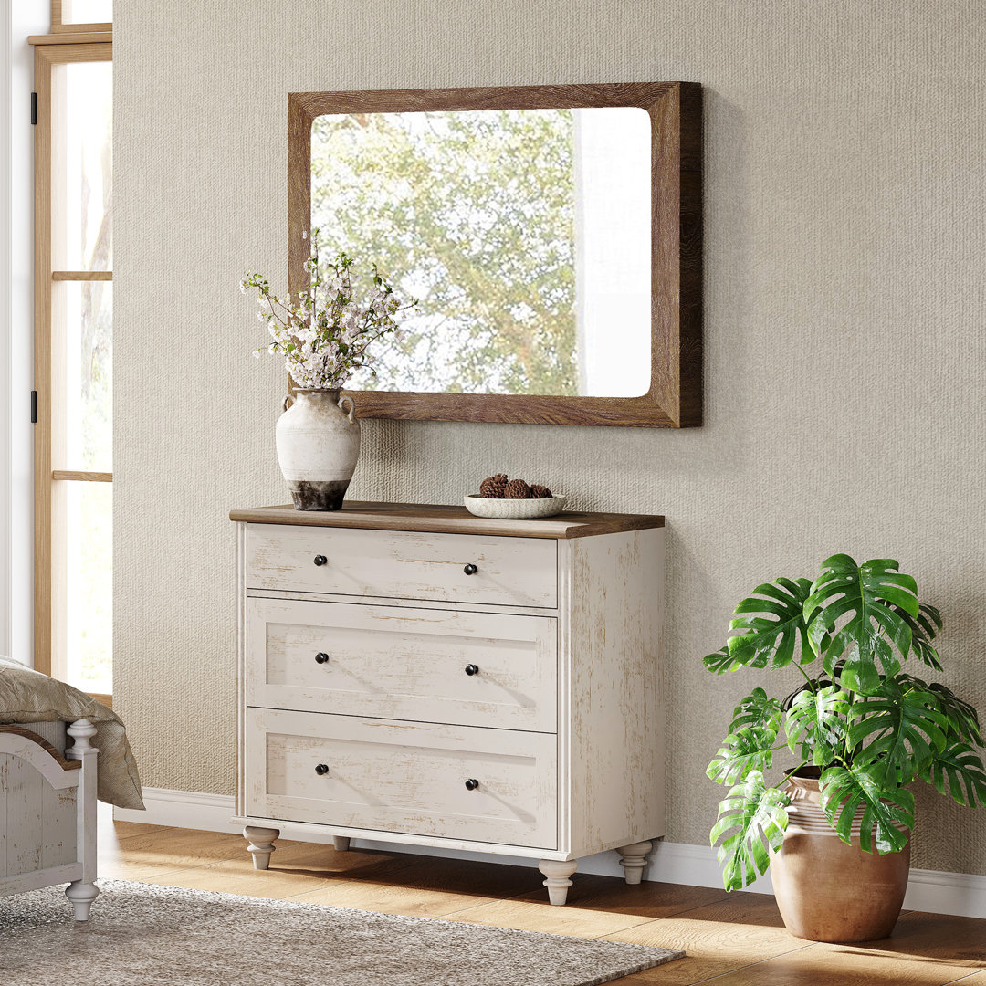 Scarlett 3 Drawer 33.9" W Dresser